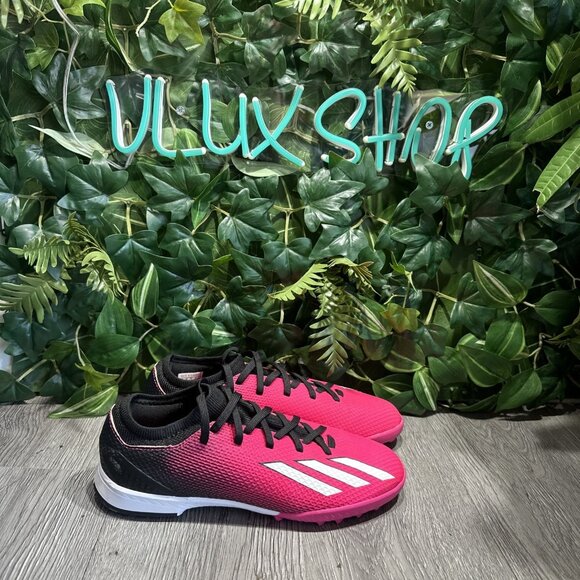 Adidas X Speedportal.3 GZ2465 5.5 / 7 Women Pink Black Turf Soccer Boots GBNC605 - Picture 1 of 8